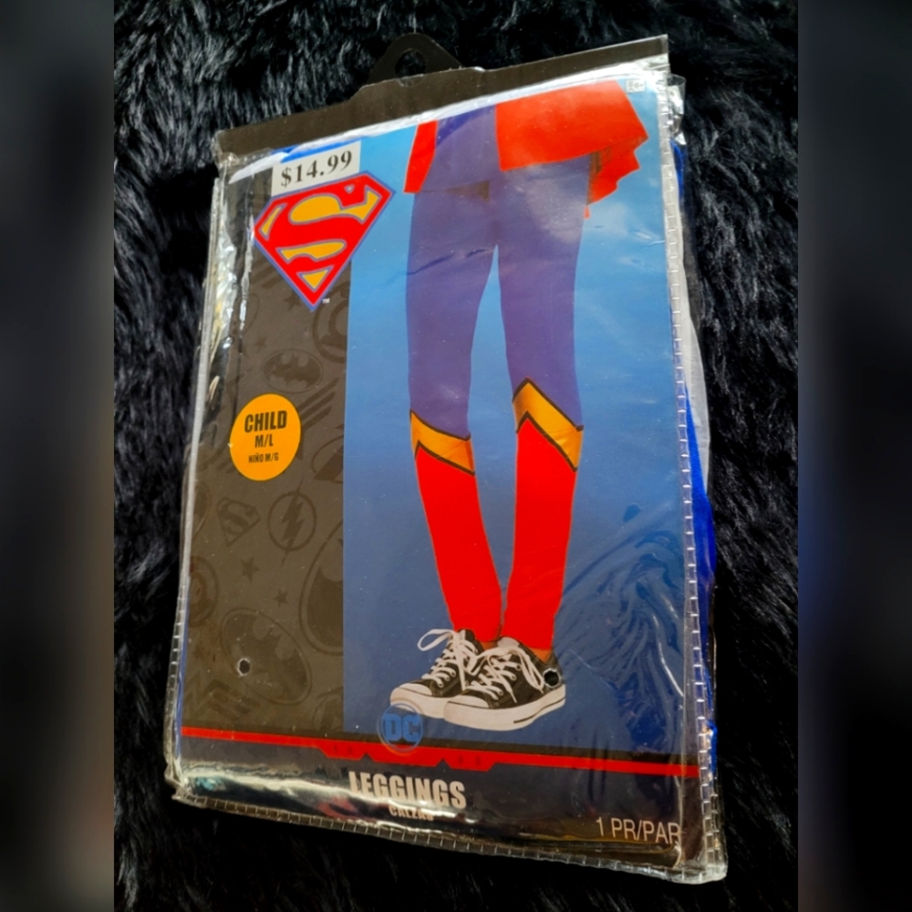 Superman Leggings Child M/L